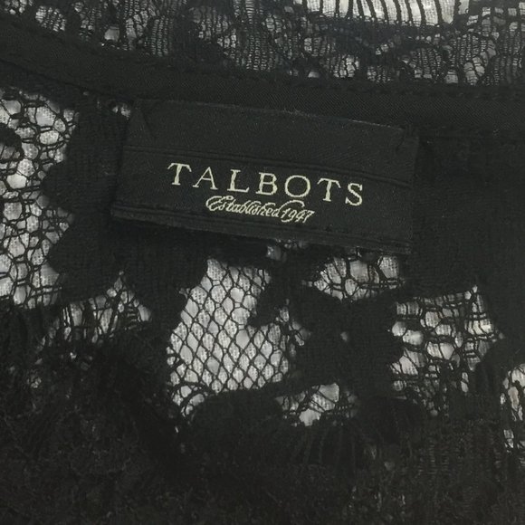 Talbot black lace top - Picture 7 of 11